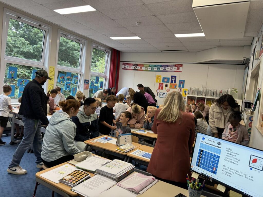 Ouders in 5A te gast